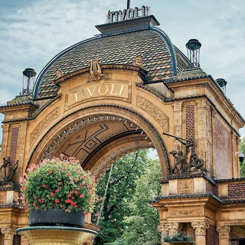 Copenhagen Ticket Parque de diversões Tivoli Gardens