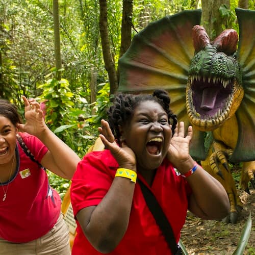 Plant City Ticket Dinosaur World Flórida: bilhete de entrada