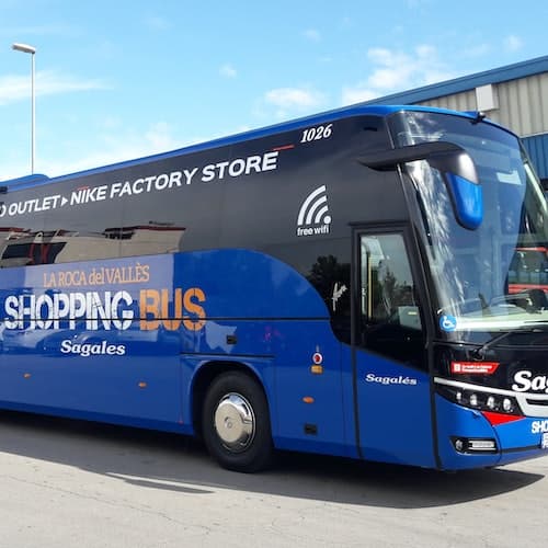 Santa Agnès de Malanyanes Ticket Sagalés Shopping Bus para La Roca Village