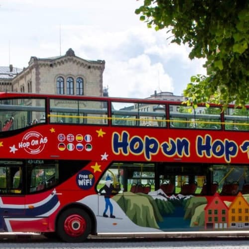 Oslo Ticket Ônibus hop-on hop-off Oslo