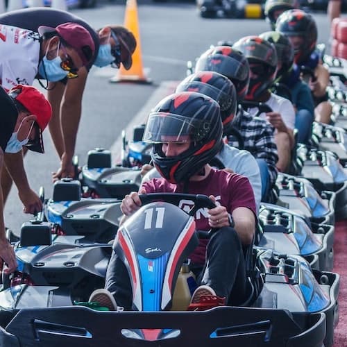 Costa Adeje Ticket Tenerife: Las Americas Kart Racing ao ar livre