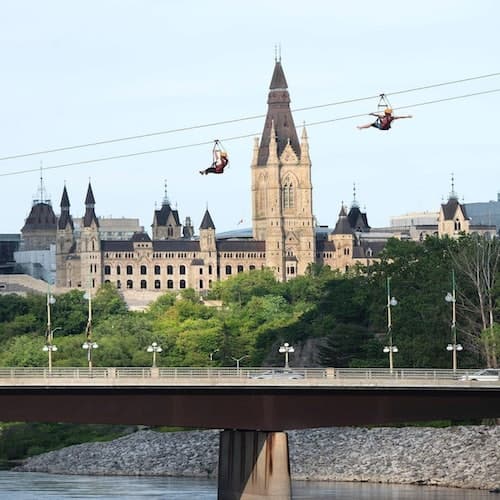 Gatineau Ticket Tirolesa InterZip Rogers