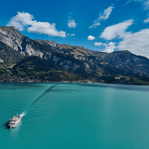 Interlaken Ticket Passe de barco de 1 dia para o Lago Thun e o Lago Brienz
