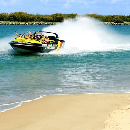 Main Beach Ticket Paradise Jet Boating: Paseo de 40 minutos en Jet Blast