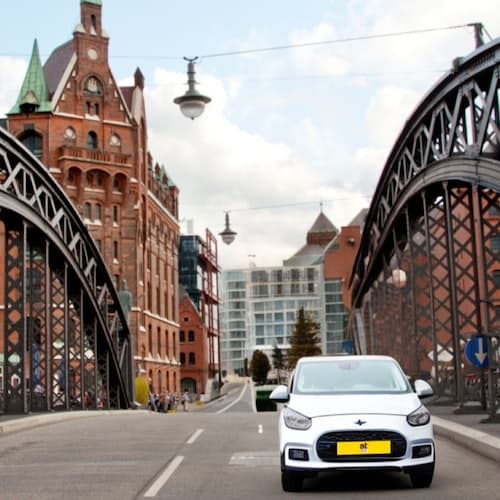 Hamburg Tour Transferência de táxi do aeroporto de Hamburgo para o centro da cidade