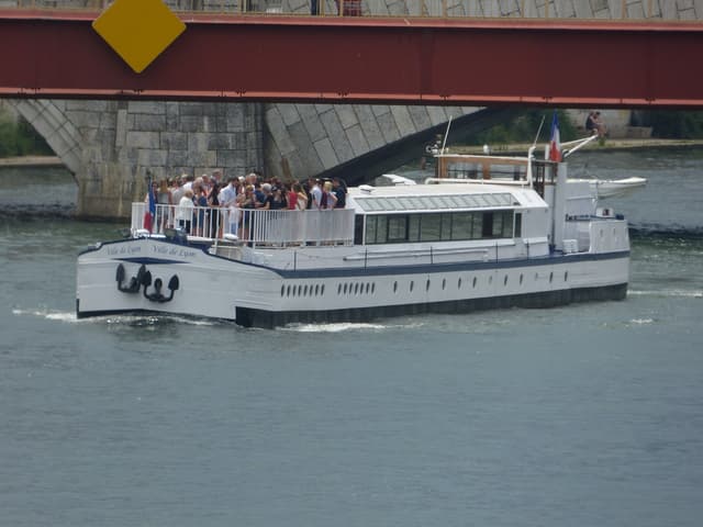 Lyon Tour Paseo en barco por el río Saona en Lyon