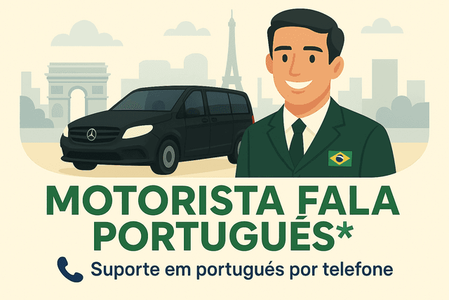 Paris Tour Traslado interno París (75001 - 75020) - Ida ↗️ o Ida y vuelta ↙️