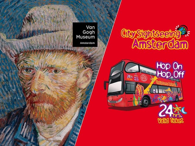 Amsterdam Ticket Museo Van Gogh y crucero de 1 hora por los canales