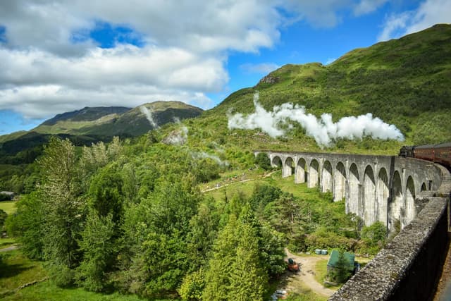 Edinburgh Tour The Magical Highlands Tour (includes steam train ride) (with steam train ride) - Harry Potter sights and more!