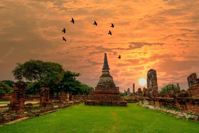 Ayutthaya Ticket Noite de Ayutthaya de bicicleta