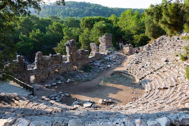 Antalya Ticket Excursión de un día a Phaselis y la montaña Tahtali desde Antalya y Belek