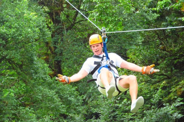 Bajo Boquete Tour Aventura de tirolesa pelas florestas de Boquete