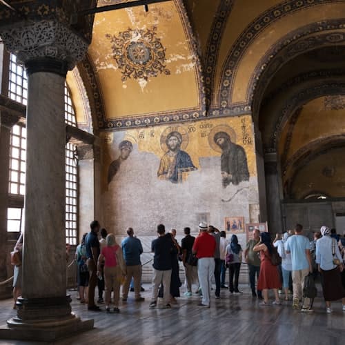 Estambul Ticket Santa Sofía, Cisterna Basílica y Palacio de Topkapi: Entrada + visita guiada