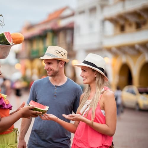 Cartagena de Indias Ticket Cidade murada de Cartagena e Getsemaní: Passeio guiado a pé