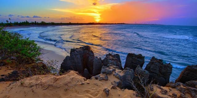 Rio Grande do Norte Tour Entardecer em São Miguel do Gostoso a partir de Touros 