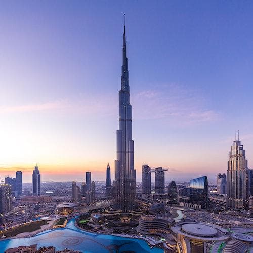 Dubai Ticket Burj Khalifa: No topo (pisos 124 e 125)