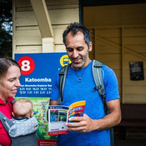 Katoomba Ticket Ônibus Explorer Hop-on Hop-off Blue Mountains