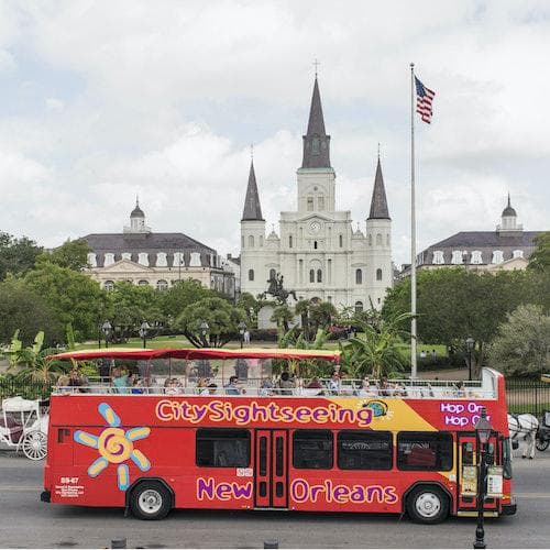 New Orleans Ticket Ônibus hop-on hop-off Nova Orleans