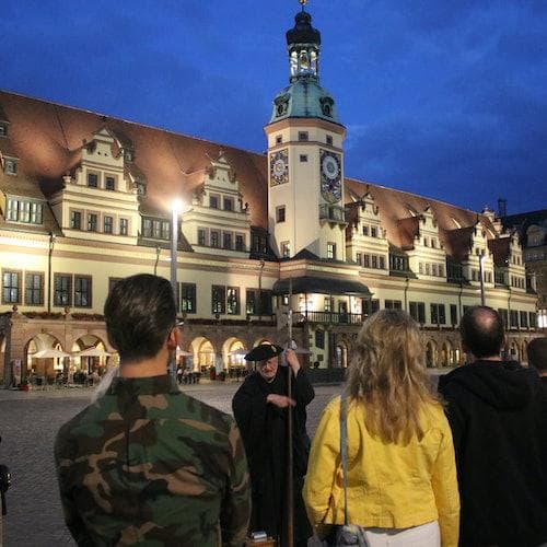 Leipzig Ticket Tour Guiado com Night Watchman Bremme®