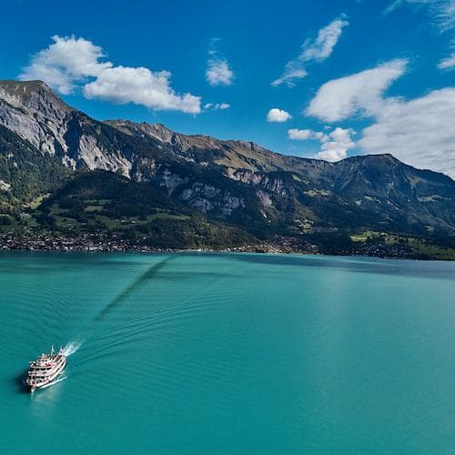 Interlaken Ticket Passe de barco de 1 dia para o Lago Thun e o Lago Brienz