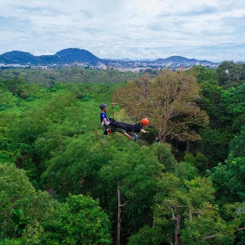 Phuket Ticket Tirolesa Hanuman World