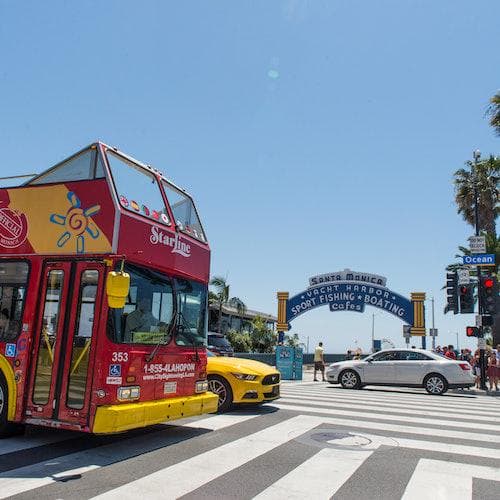 Los Angeles Ticket Ônibus hop-on hop-off de Los Angeles e Hollywood