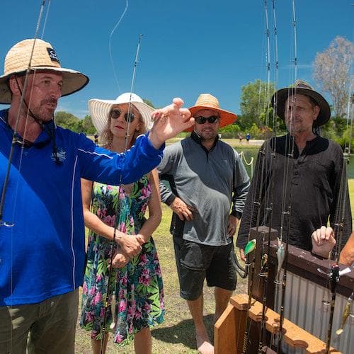Wongan Hills Ticket Passeio de Pesca e Fazenda em Gancho-A-Barra