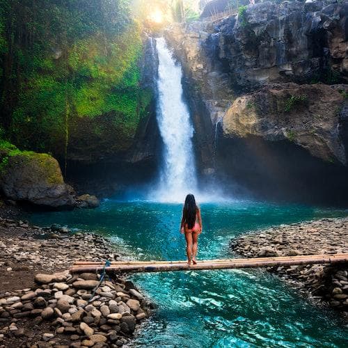 Denpasar Ticket Excursão às Cataratas de Bali: Cachoeira Tibumana, Tukad Cepung, Cachoeira Tegenungan