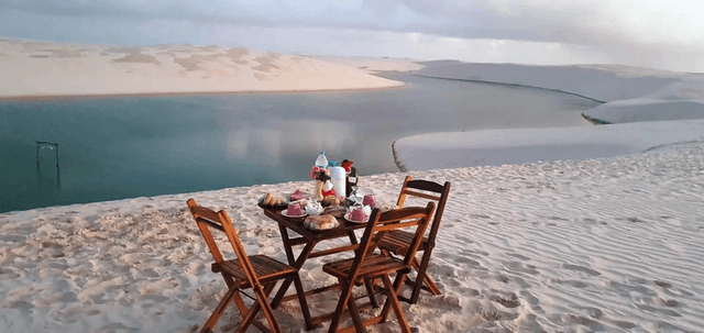 Atins Tour Breakfast in Lençóis Maranhenses and return from Atins
