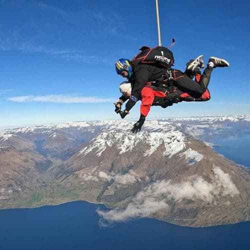 Queenstown Ticket NZONE: Salto de paraquedas até 12.000 pés