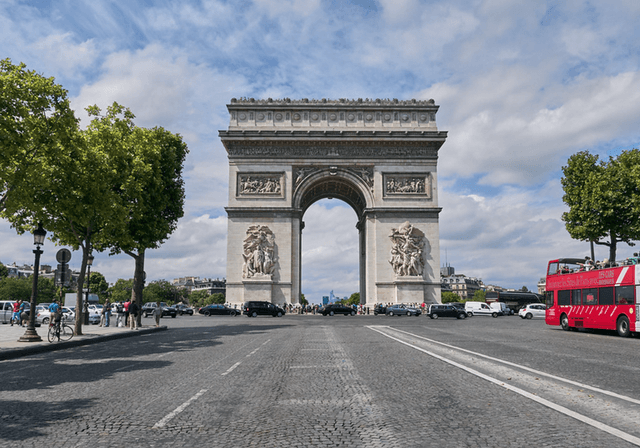Paris Ticket Arco do Triunfo em Paris