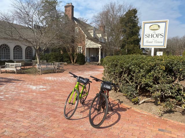 Washington Tour Alquiler de bicicletas eléctricas en el casco antiguo de Alejandría