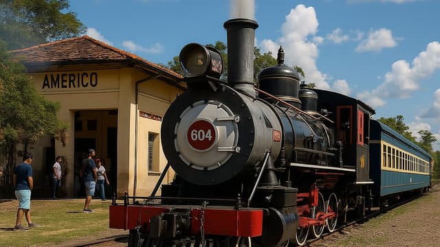 Campinas Tour Tour histórico en tren de vapor desde Campinas a Jaguariúna