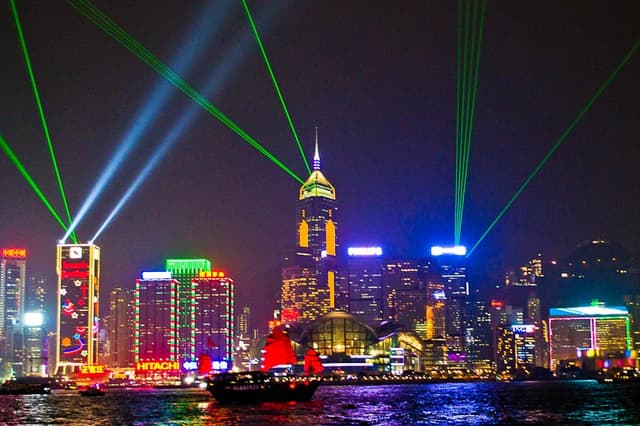 Hong Kong Tour Espectáculo "Sinfonía de Luces" + Paseo por la Avenida de las Estrellas