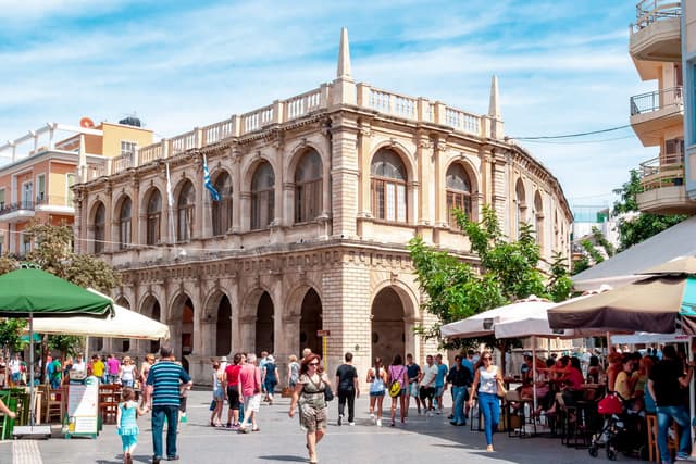 Heraklion Tour Palácio de Knossos com Walking Tour em Heraklion